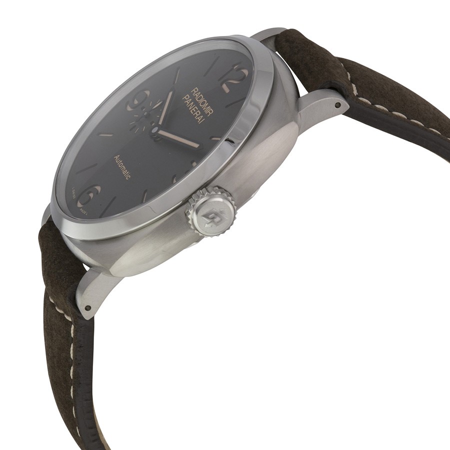 IMG_9085 Panerai PAM00619 Radiomir Mens Automatic Brushed Titanium Replica 2