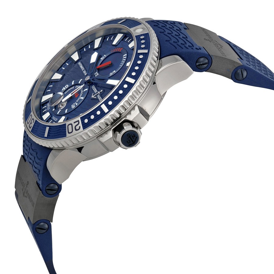 IMG_9085 Ulysse Nardin 263-90-3C/93 Mens Automatic Polished Titanium Replica 2