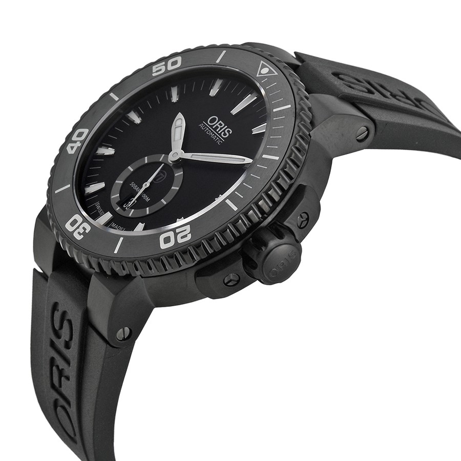 IMG_9085 Oris 739-7674-7754RS Aquis Mens Automatic Titanium Replica 2