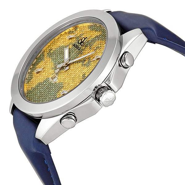 IMG_9085 Jacob Co. JC47YB Five Time Zone Unisex Quartz Stainless Steel Replica 2