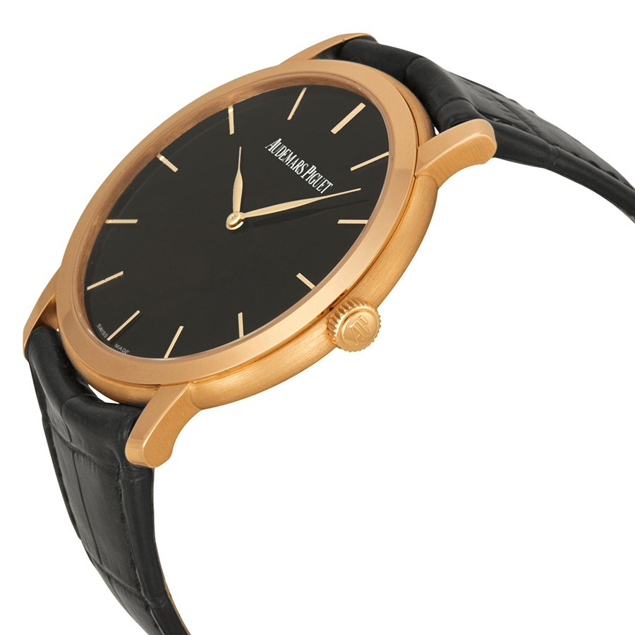 IMG_9085 Audemars Piguet 15180OR.OO.A0021CR.01 Jules Audemars Mens Automatic 18kt Rose Gold Replica 2