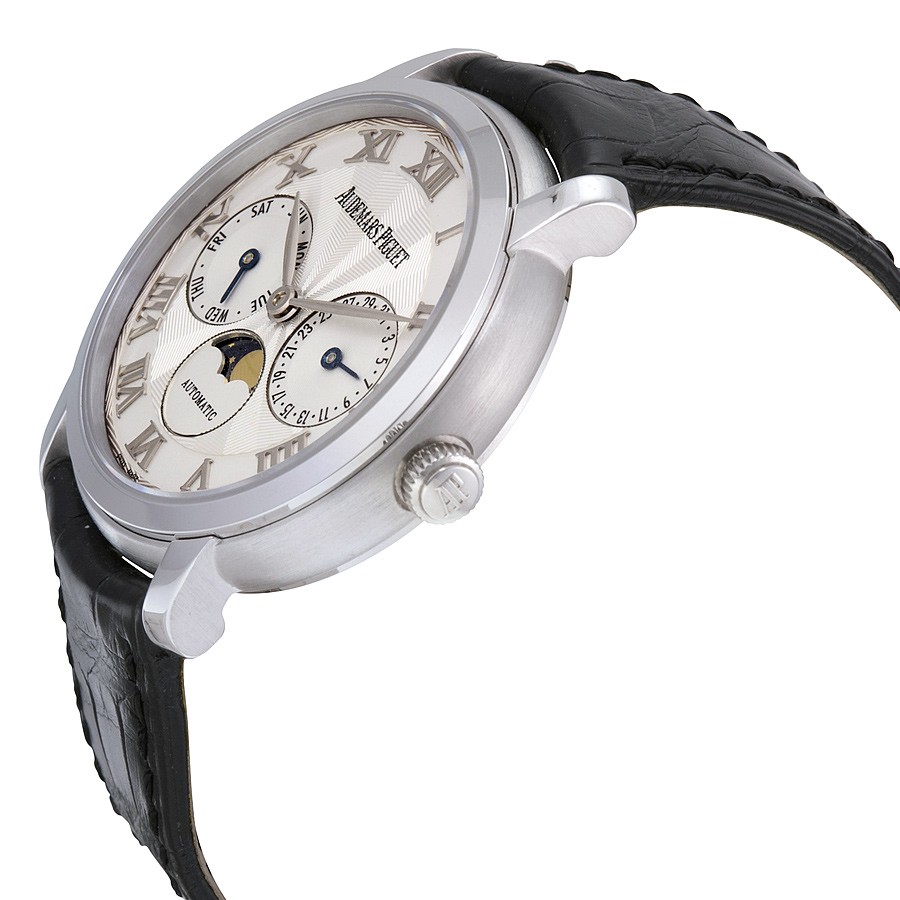 IMG_9085 Audemars Piguet 26250BC.OO.A002CR.01 Jules Audemars Unisex Automatic 18kt White Gold Replica 2