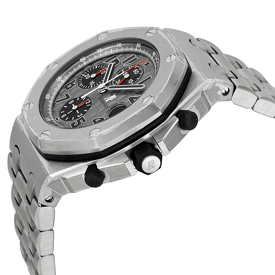 IMG_9085 Audemars Piguet 26170TI.OO.1000TI.01 Royal Oak Offshore Mens Automatic Titanium Replica 2