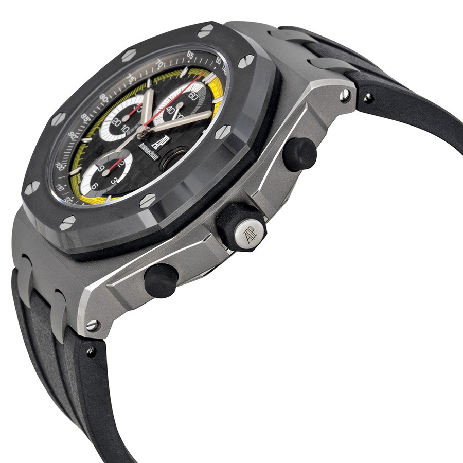IMG_9085 Audemars Piguet 26207IO.OO.A002CA.01 Royal Oak Offshore Mens Automatic Titanium with microbille finishes and polished Replica 2