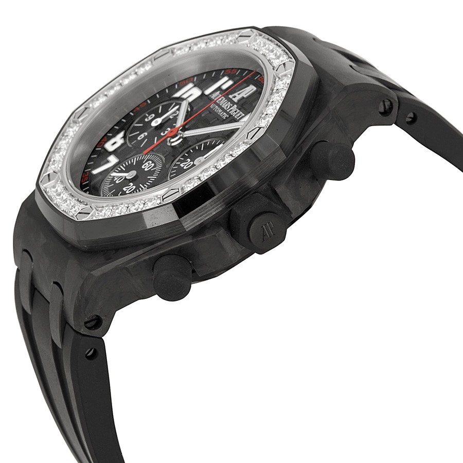 IMG_9085 Audemars Piguet 26267FS.ZZ.D002CA.01 Royal Oak Offshore Ladies Automatic Forged Carbon Replica 2