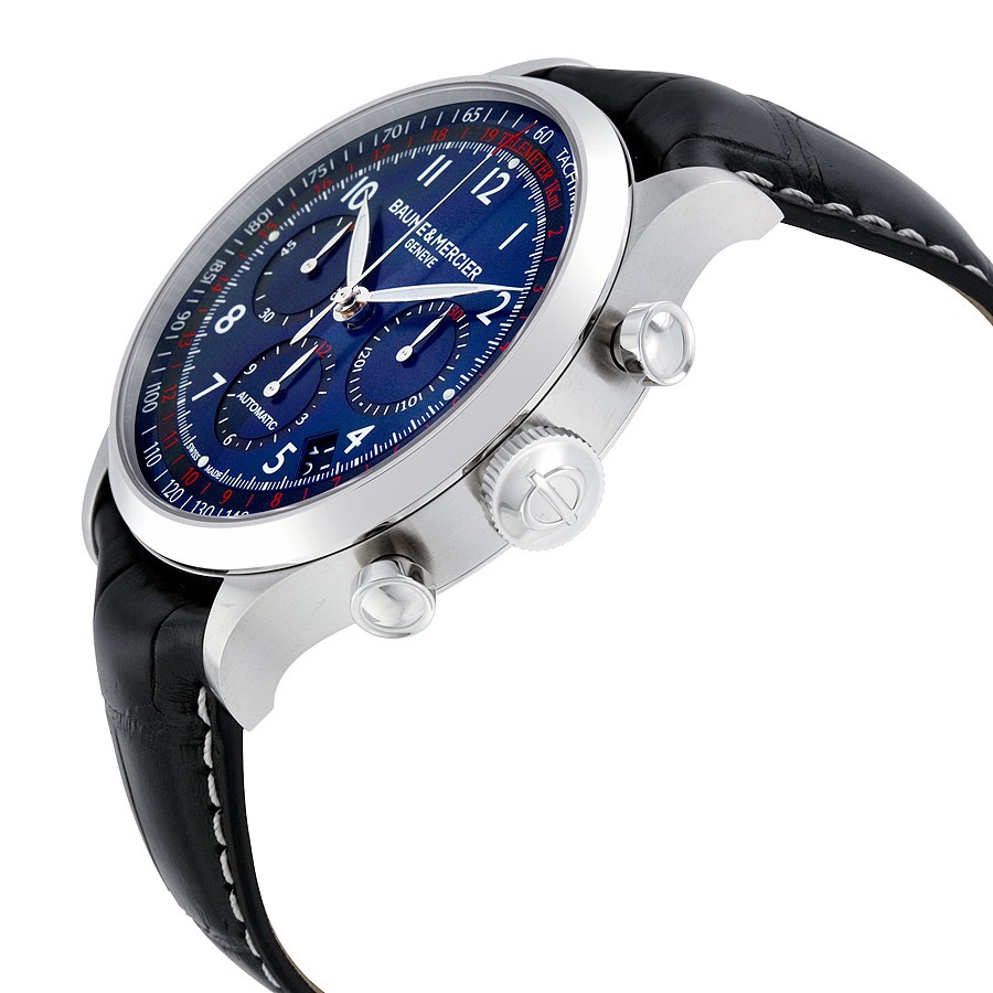 IMG_9085 Baume et Mercier 10065 Capeland Mens Automatic Stainless Steel Replica 2