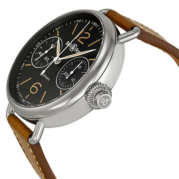 IMG_9085 Bell & Ross BRWW1-MONO-HER/S Vintage Mens Automatic Stainless Steel Replica 2