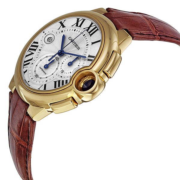 IMG_9085 Cartier W6920007 Ballon Bleu de Cartier Mens Automatic 18kt Yellow Gold Replica 2
