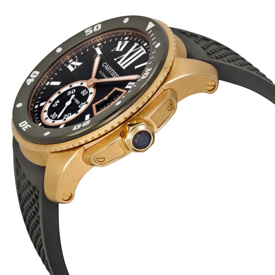 IMG_9085 Cartier W7100052 Calibre de Cartier Mens Automatic 18Kt Rose Gold Replica 2