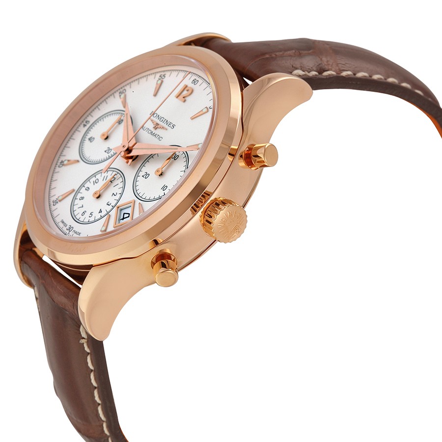 IMG_9085 Longines L27508762 Heritage Mens Automatic 18kt Rose Gold Replica 2