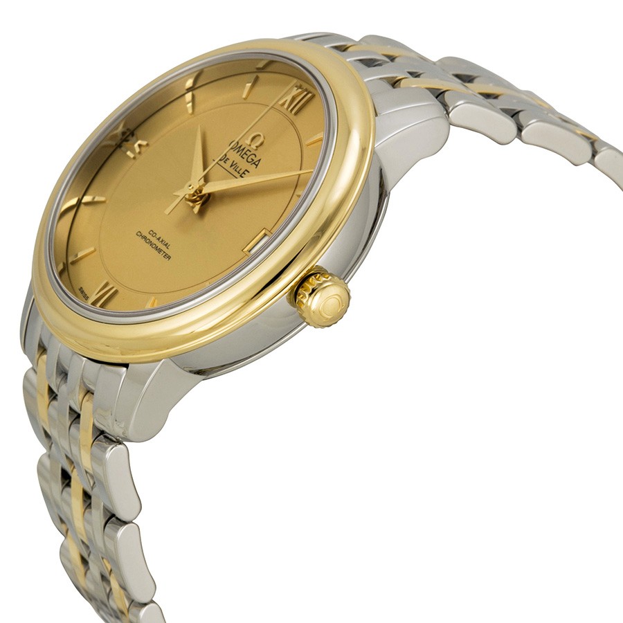 IMG_9085 Omega 424.20.33.20.08.001 DeVille Mens Automatic Stainless Steel Replica 2