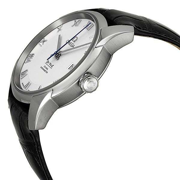 IMG_9085 Omega 43113412102001 DeVille Mens Automatic Stainless Steel Replica 2