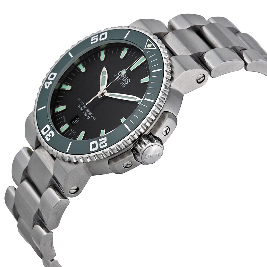 IMG_9085 Oris 01 733 7653 4137-07 8 26 01PEB Aquis Mens Automatic Stainless Steel Replica 2