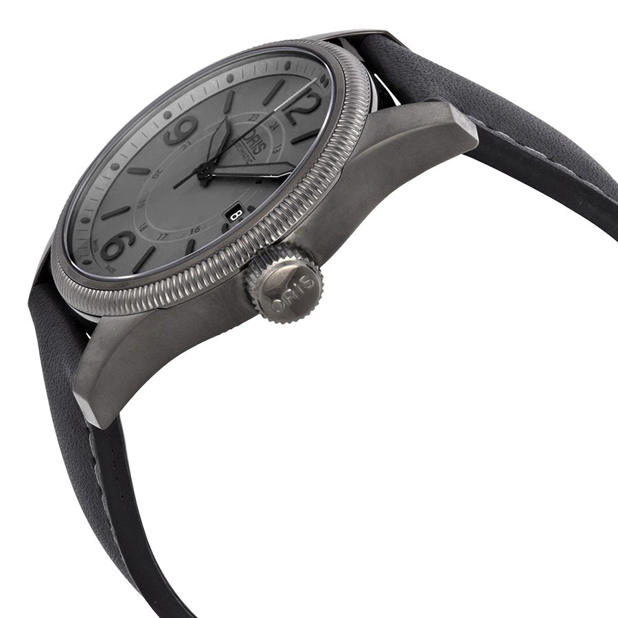 IMG_9085 Oris 733-7629-4263LS Big Crown Mens Automatic Grey PVD Stainless Steel Replica 2