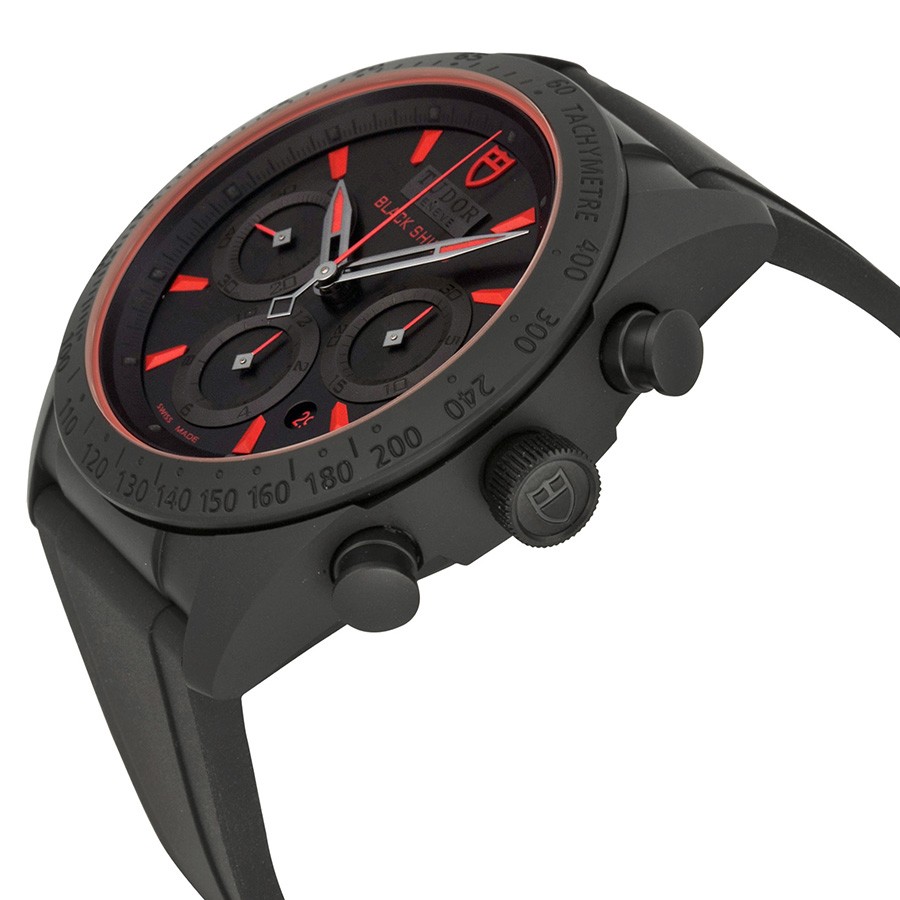 IMG_9085 Tudor 42000CR-BKRS Fastrider Mens Automatic Black Ceramic Replica 2