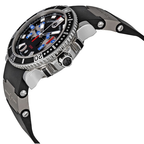 IMG_9085 Ulysse Nardin 8003-102-3/92 Maxi Marine Mens Automatic Stainless Steel Replica 2