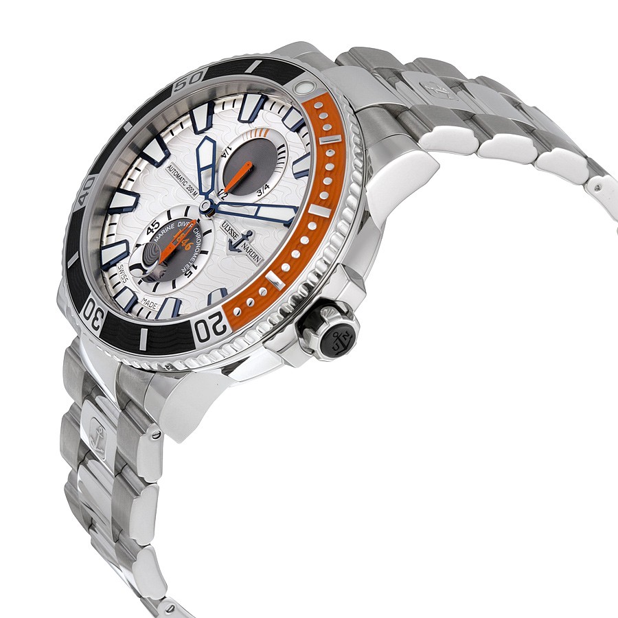 IMG_9085 Ulysse Nardin 263-90-7M/91 Maxi Marine Mens Automatic Titanium Replica 2