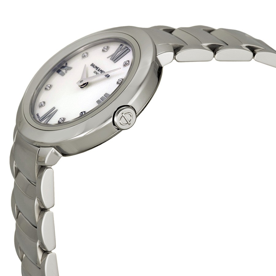 Baume et Mercier 10158 Ladies Quartz Stainless Steel Replica 2