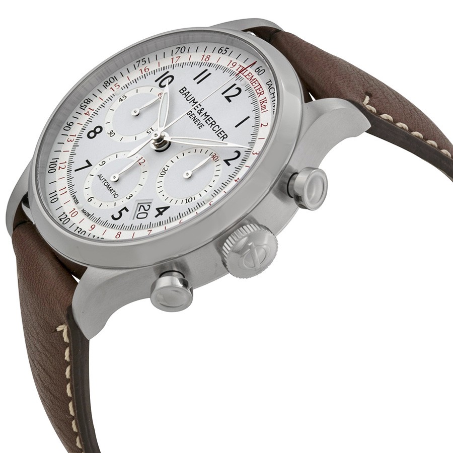 IMG_9085 Baume et Mercier 10000 Capeland Mens Automatic Stainless Steel Replica 2