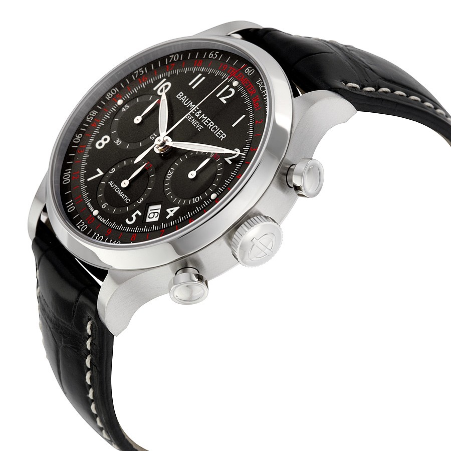 IMG_9085 Baume et Mercier 10042 Capeland Mens Hand Wind Stainless Steel Replica 2
