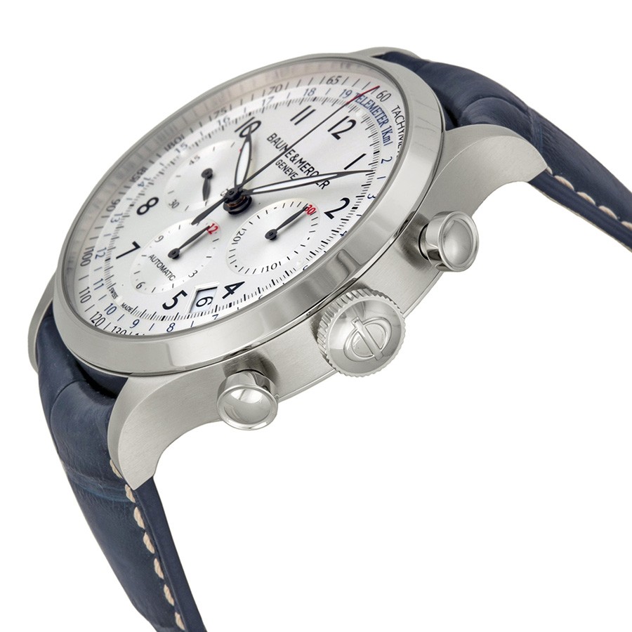 IMG_9085 Baume et Mercier 10063 Capeland Mens Automatic Stainless Steel Replica 2