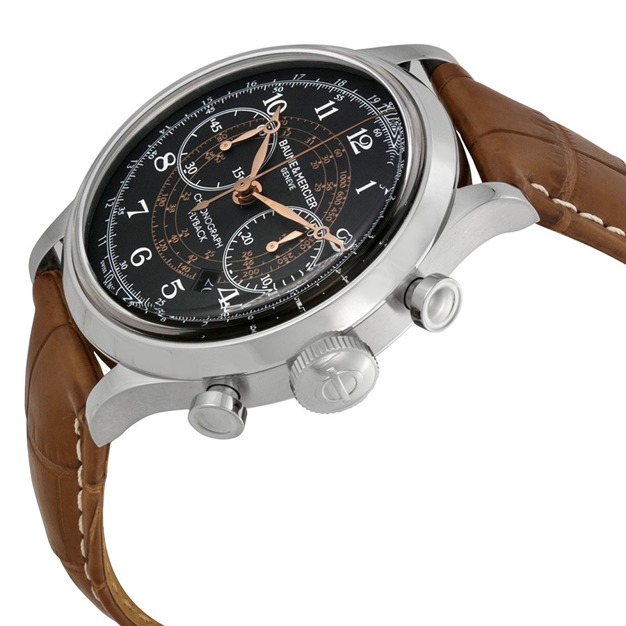 IMG_9085 Baume et Mercier 10068 Capeland Mens Automatic Stainless Steel Replica 2