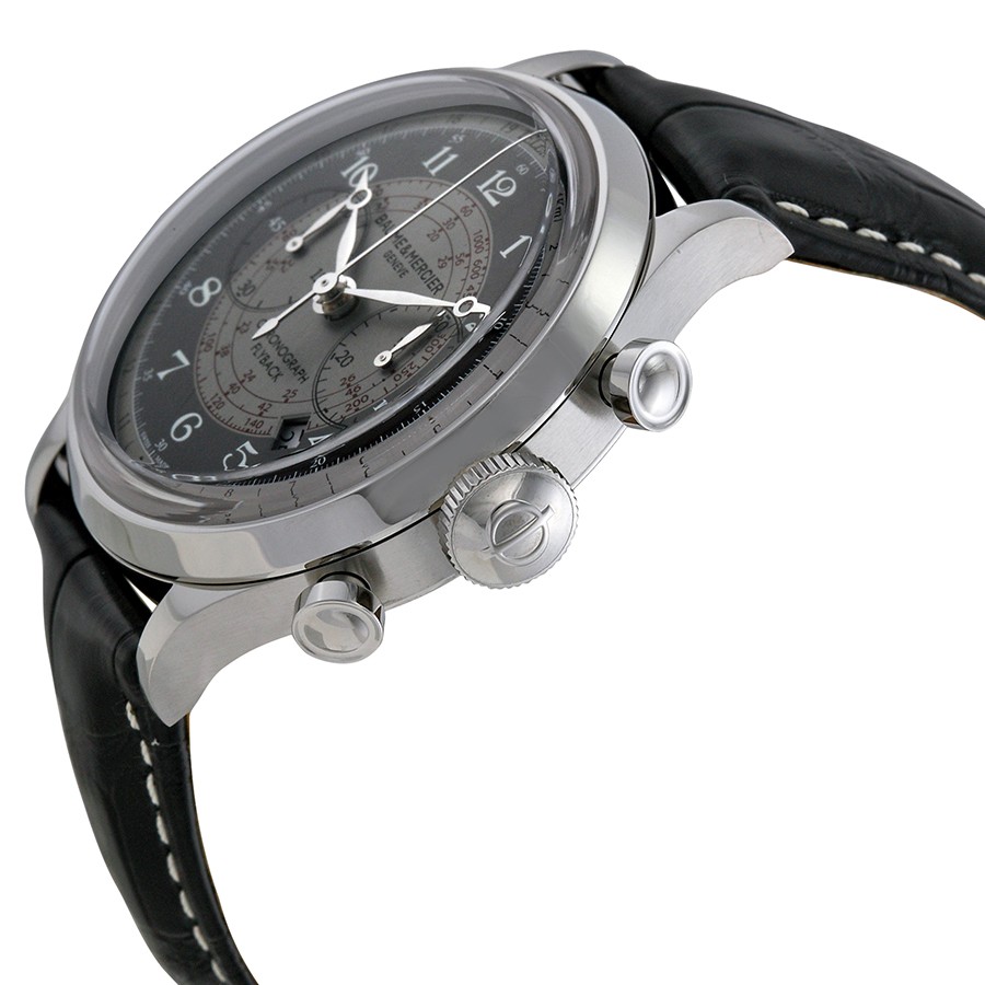 IMG_9085 Baume et Mercier 10086 Capeland Mens Automatic Stainless Steel Replica 2
