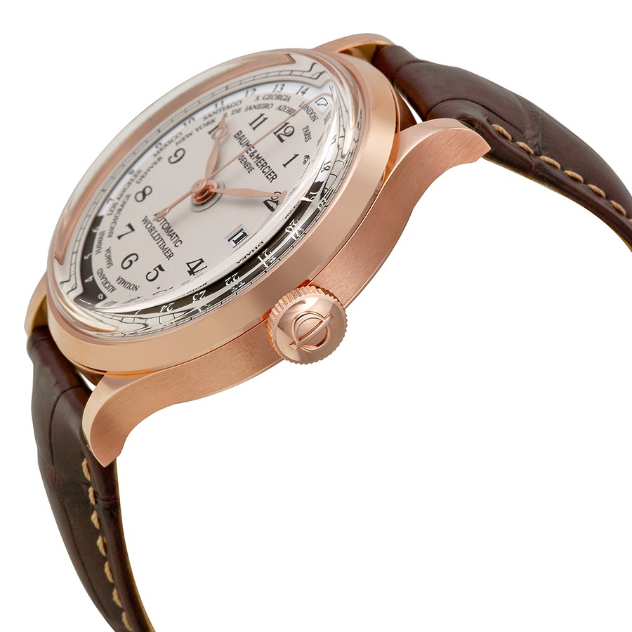 IMG_9085 Baume et Mercier 10107 Capeland Mens Automatic 18kt Rose Gold Replica 2