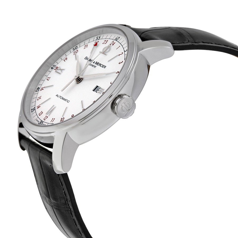 IMG_9085 Baume et Mercier 08462 Classima Mens Automatic Polished Steel Replica 2