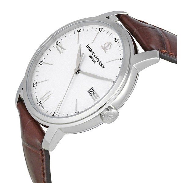 IMG_9085 Baume et Mercier 08687 Classima Mens Quartz Polished Steel Replica 2