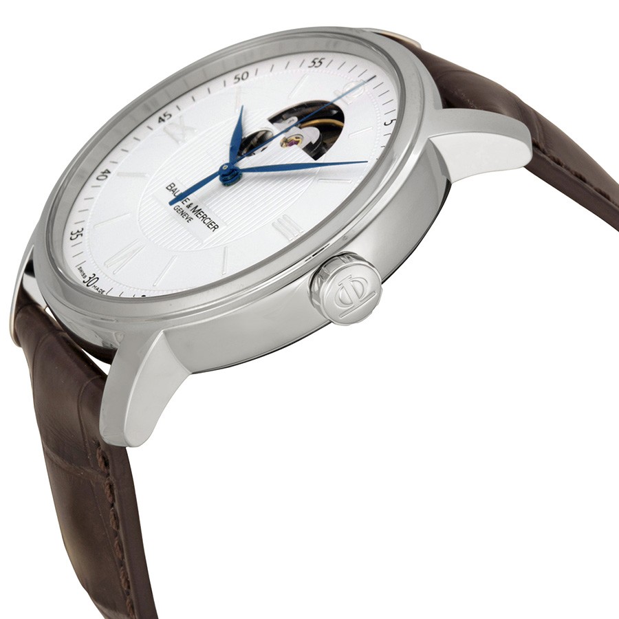 IMG_9085 Baume et Mercier 08688 Classima Mens Automatic Polished Steel Replica 2