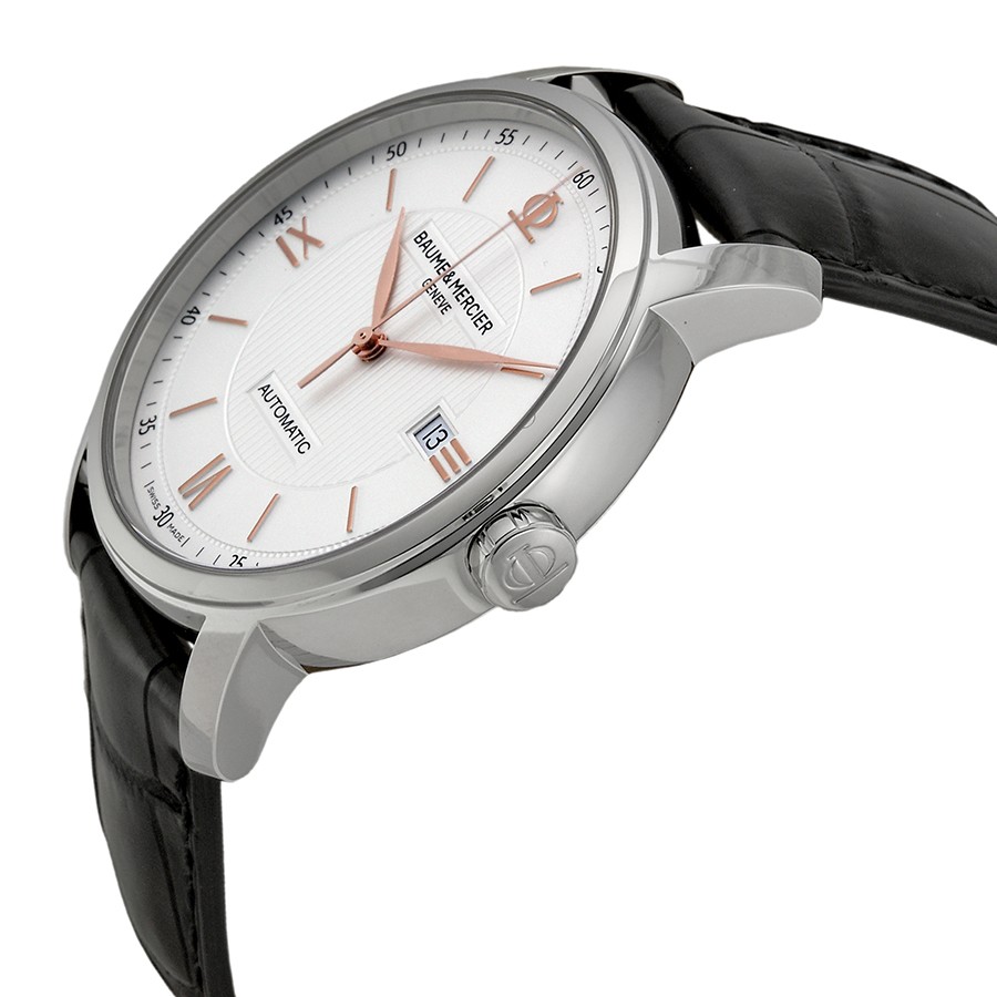 IMG_9085 Baume et Mercier 10075 Classima Mens Automatic Stainless Steel Replica 2