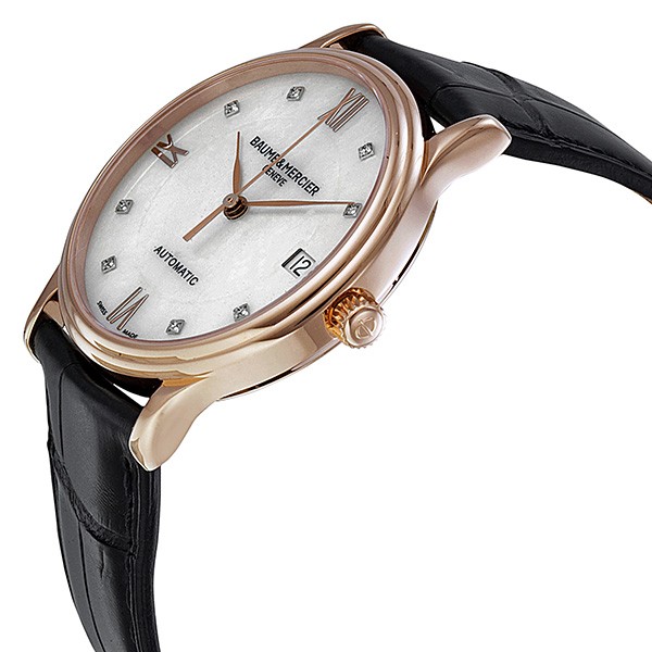 IMG_9085 Baume et Mercier 10077 Classima Ladies Automatic 18kt Rose Gold Replica 2
