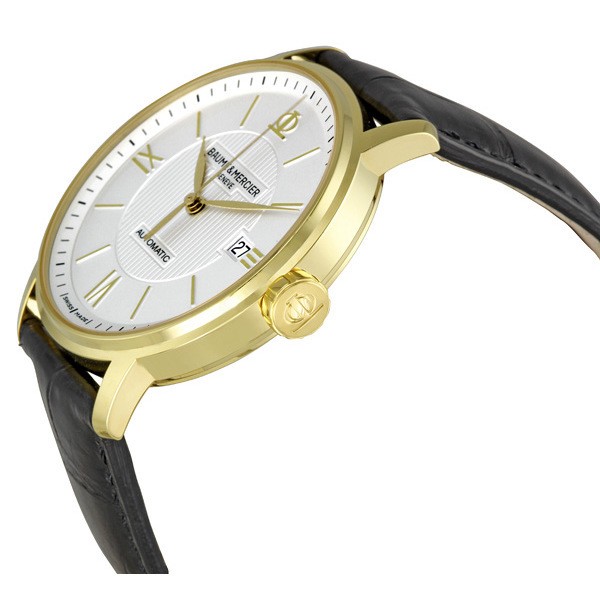 IMG_9085 Baume et Mercier 8787 Classima Mens Automatic Polished 18kt Yellow Gold Replica 2