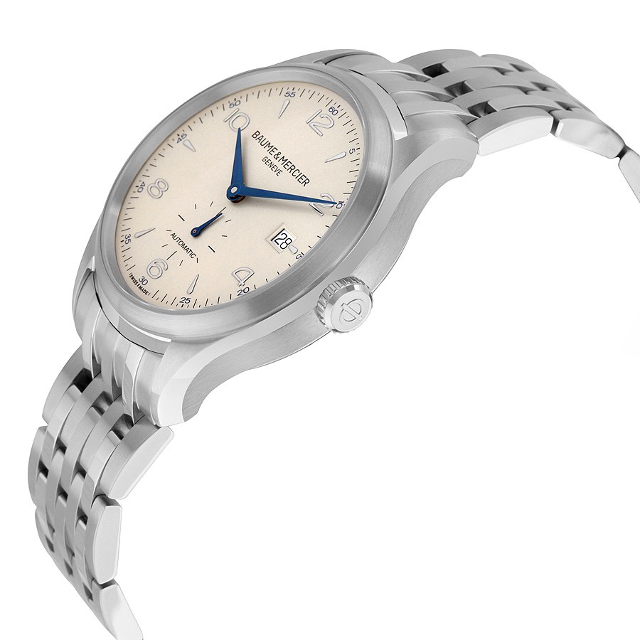 IMG_9085 Baume et Mercier 10099 Clifton Mens Automatic Stainless Steel Replica 2