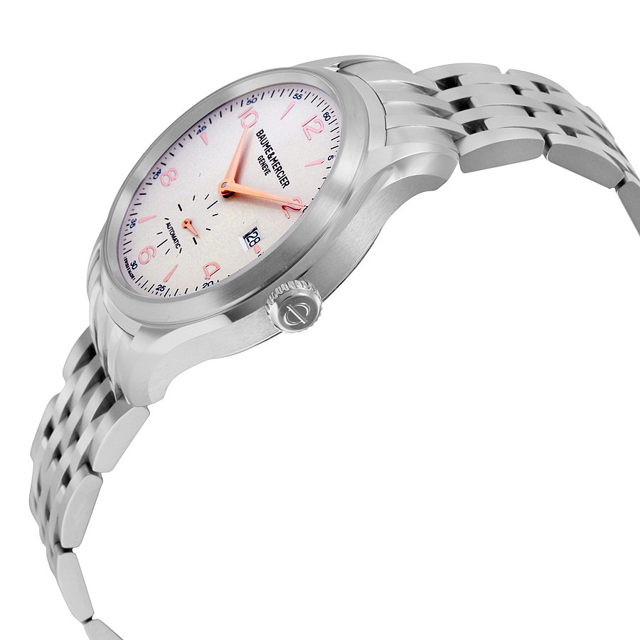 IMG_9085 Baume et Mercier 10141 Clifton Mens Automatic Stainless Steel Replica 2