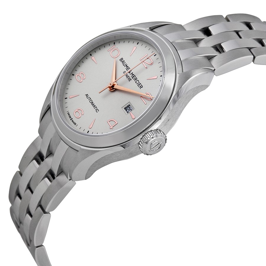 Baume et Mercier 10150 Clifton Ladies Automatic Stainless Steel Replica 2