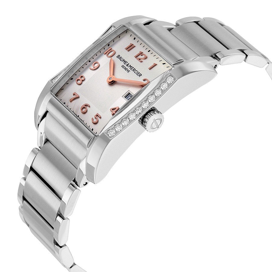 IMG_9085 Baume et Mercier 10023 Hampton Ladies Quartz Stainless Steel Replica 2