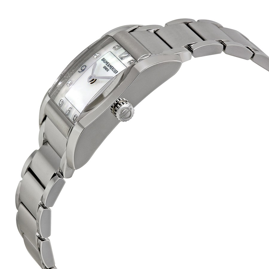 IMG_9085 Baume et Mercier 10050 Hampton Ladies Quartz Stainless Steel Replica 2
