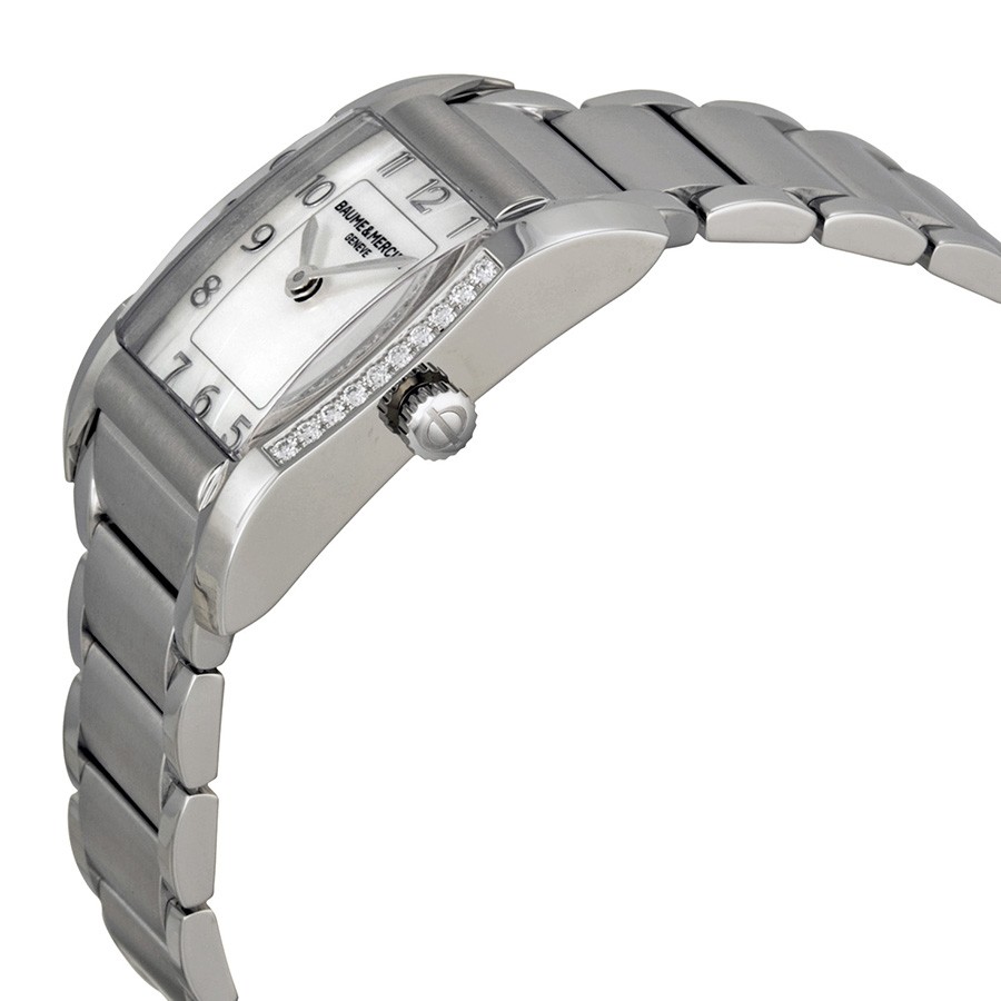 IMG_9085 Baume et Mercier 10051 Hampton Ladies Quartz Stainless Steel Replica 2
