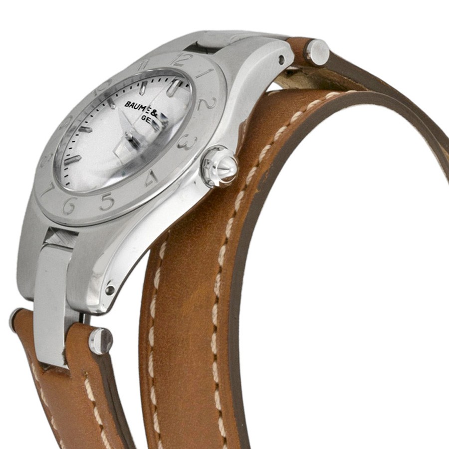 IMG_9085 Baume et Mercier 10036 Linea Ladies Quartz Stainless Steel Replica 2