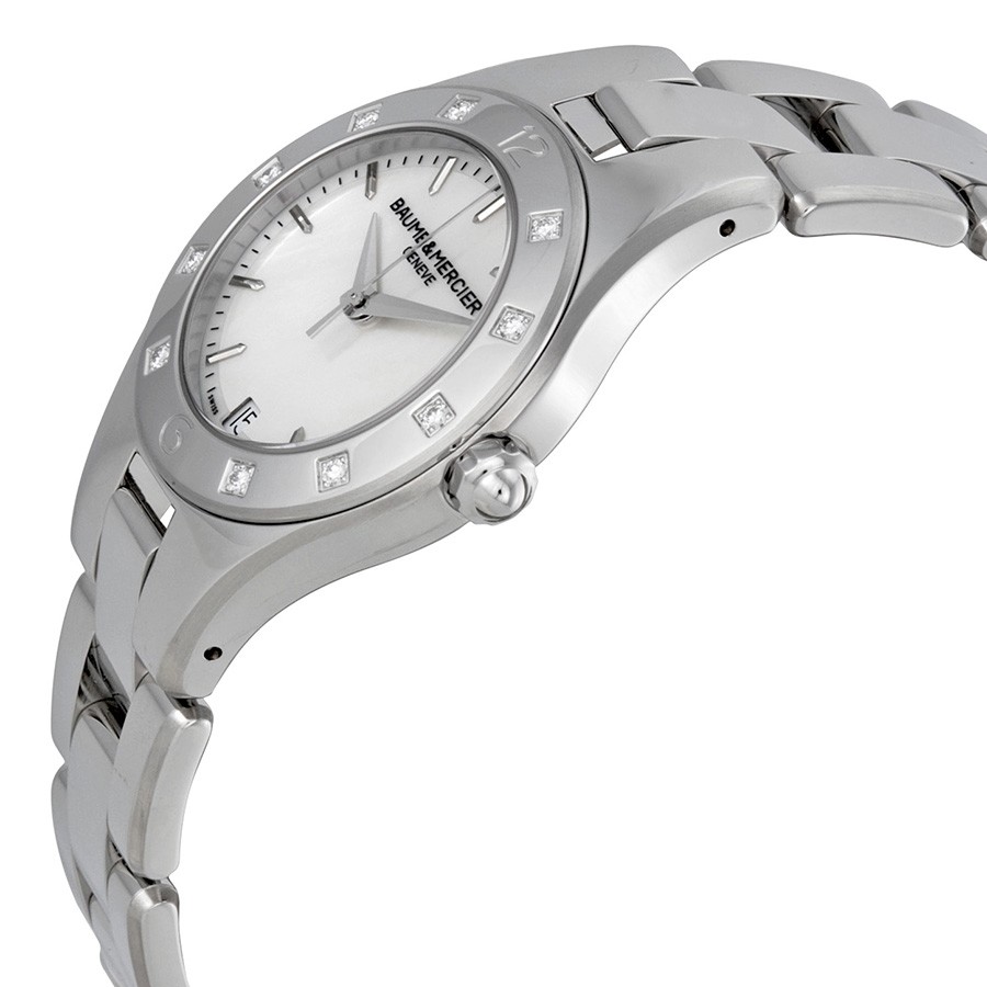 IMG_9085 Baume et Mercier 10071 Linea Ladies Quartz Stainless Steel Replica 2
