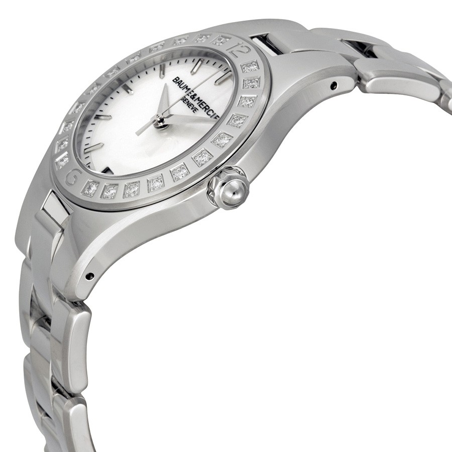 IMG_9085 Baume et Mercier 10072 Linea Ladies Quartz Stainless Steel Replica 2