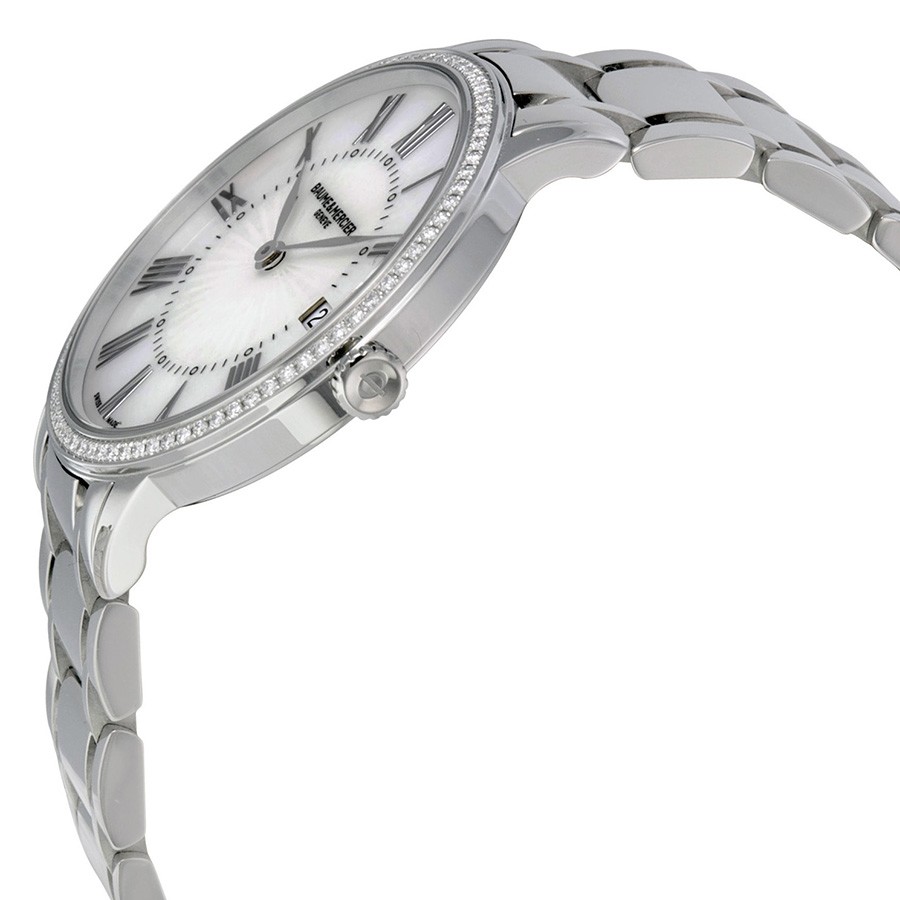 IMG_9085 Baume et Mercier MOA10227 Ladies Quartz Stainless Steel Replica 2