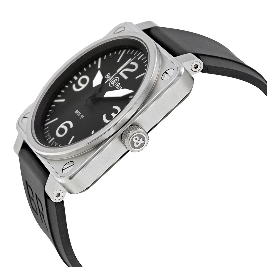 IMG_9085 Bell & Ross BR0192-BL-ST Aviation Mens Automatic Stainless Steel Replica 2