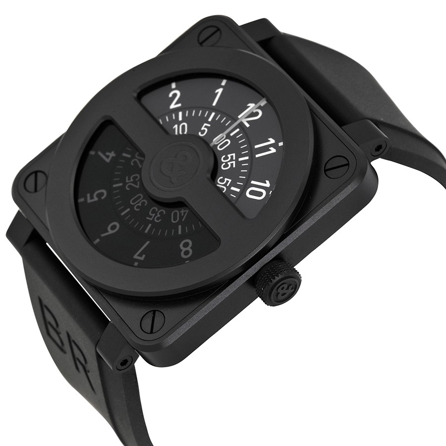 IMG_9085 Bell & Ross BR0192-COMPASS-CA Aviation Mens Automatic Black Ion-plated Stainless Steel Replica 2