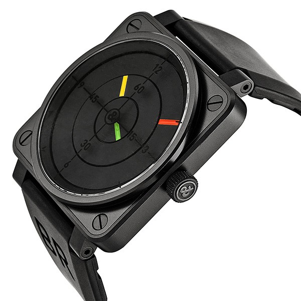 IMG_9085 Bell & Ross BR0192RADAR Aviation Mens Automatic Black PVD Stainless Steel Replica 2