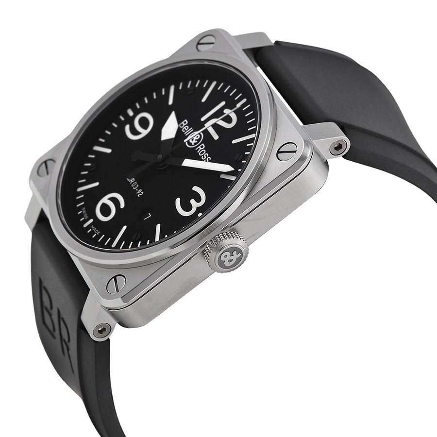 IMG_9085 Bell & Ross BR0392-BL-ST Aviation Mens Automatic Stainless Steel Replica 2