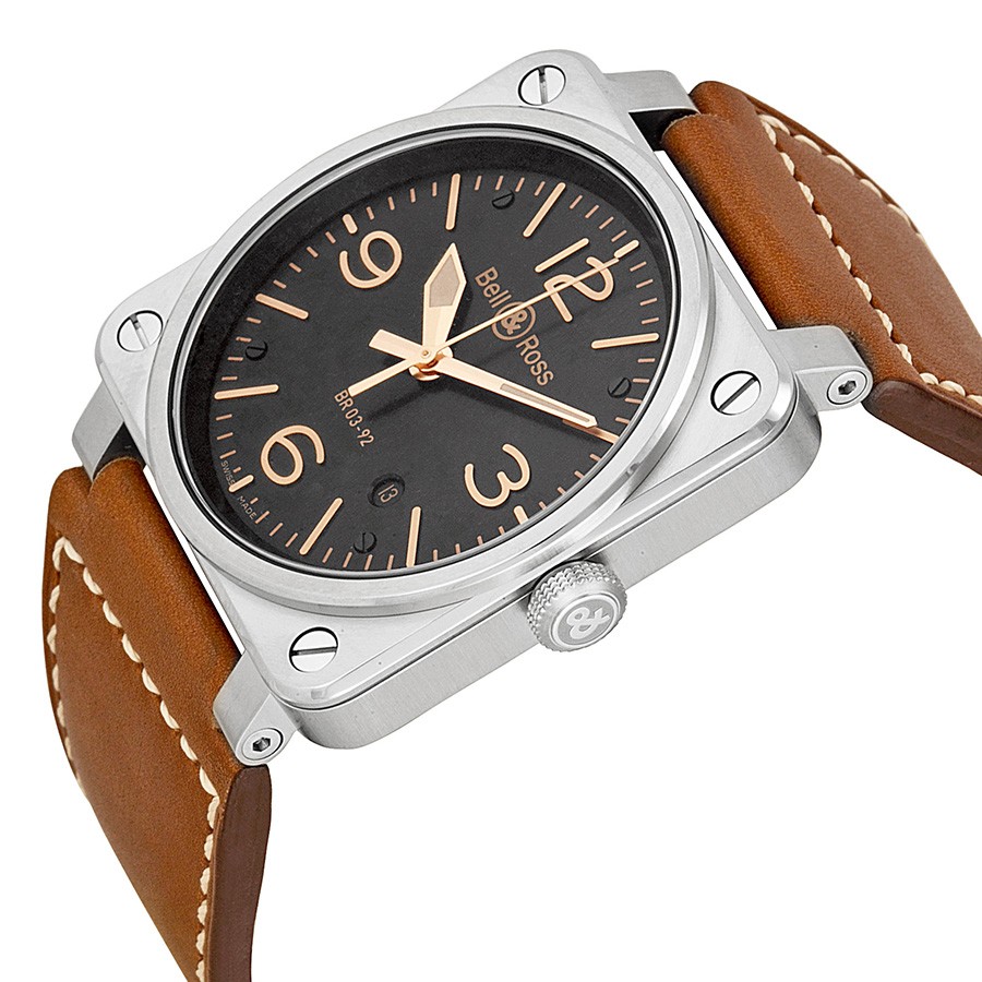 IMG_9085 Bell & Ross BR0392-ST-G-HE/SCA Aviation Mens Automatic Stainless Steel Replica 2