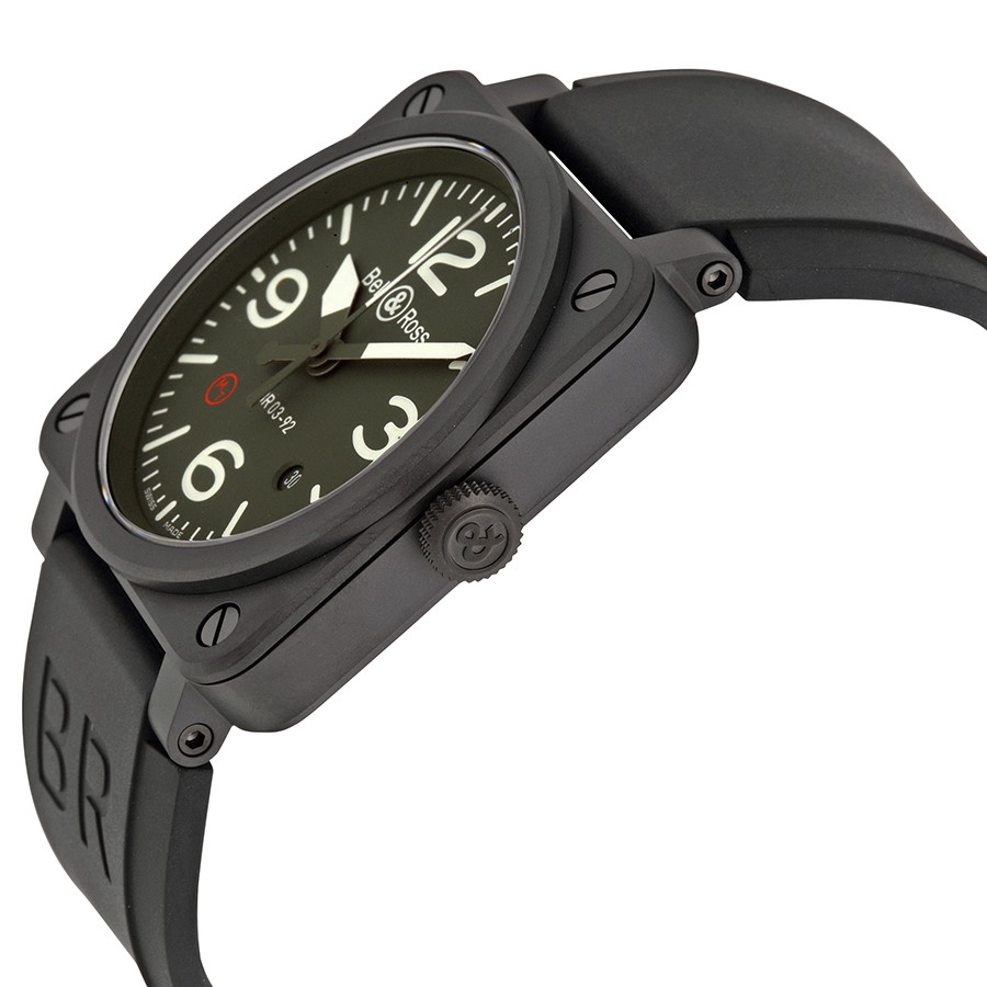 IMG_9085 Bell & Ross BR0392-TYPE-MIL Aviation Mens Automatic Stainless Steel Replica 2